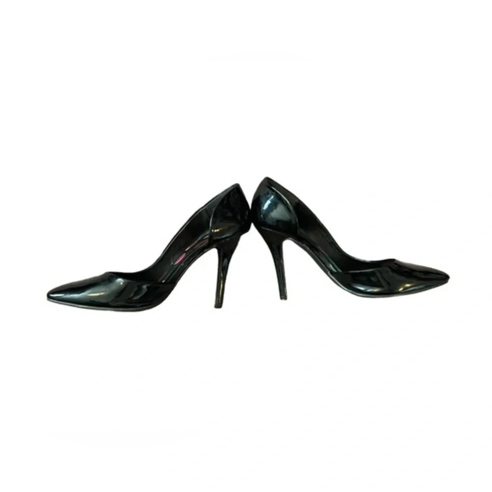 Juicy Couture Black Patented Leather Heels‎